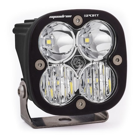 Baja Designs LED LIGHT POD WIDE CORNERING PATTERN CLEAR BLACK SQUADRON SPORT BAJA DESIGNS 550005